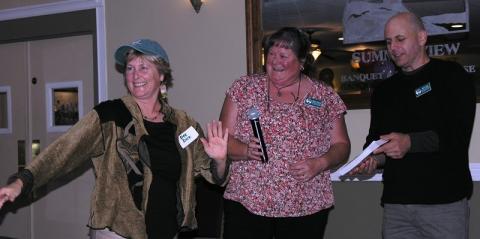Dee Dice, Margo Chapski, Kathy Martin and Bill Fogel 
