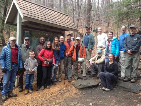 Work Day at Chapel Ledges with the Trustees of Reservations